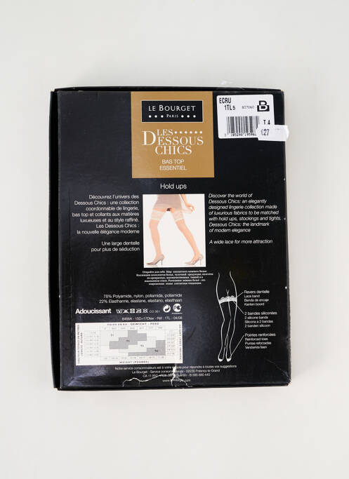 Colanți bej LE BOURGET femeie