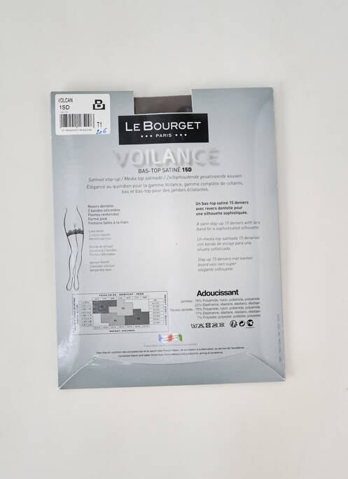 Colanți gri LE BOURGET femeie