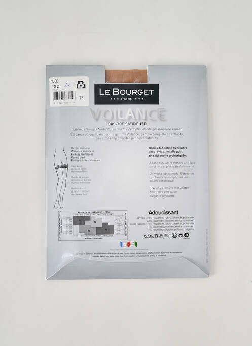 Colanți piele LE BOURGET femeie