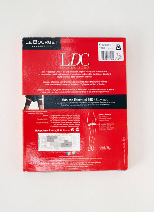 Colanți negru LE BOURGET femeie