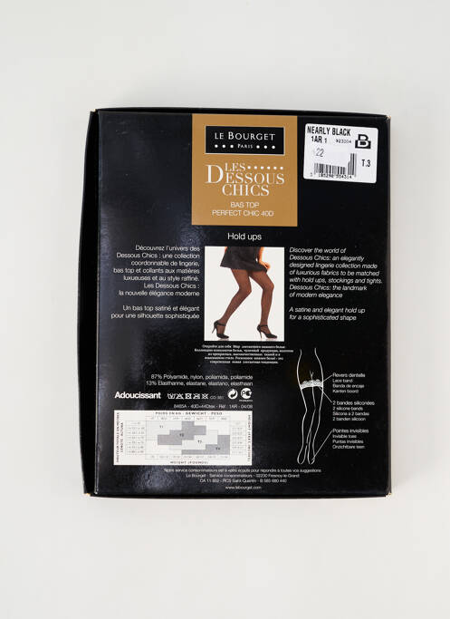 Colanți gri LE BOURGET femeie