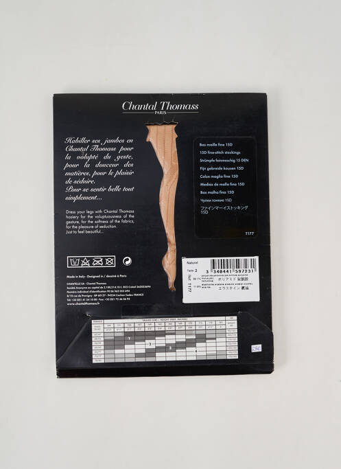 Colanți piele CHANTAL THOMASS femeie