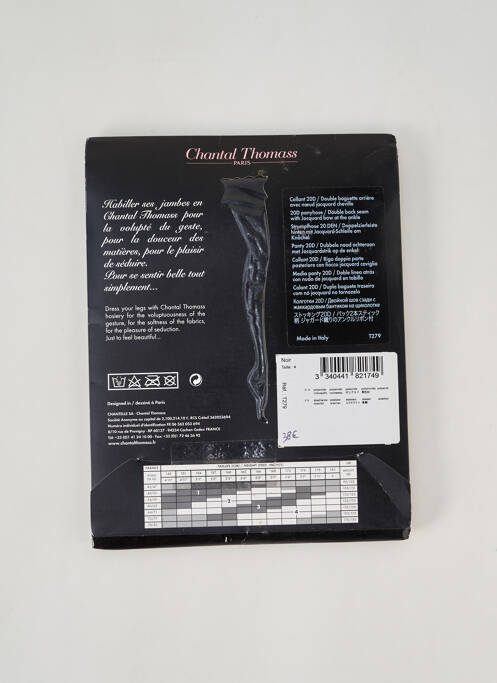 Colanți negru CHANTAL THOMASS femeie
