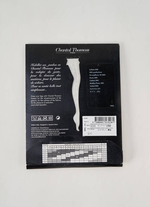 Colanți alb CHANTAL THOMASS femeie