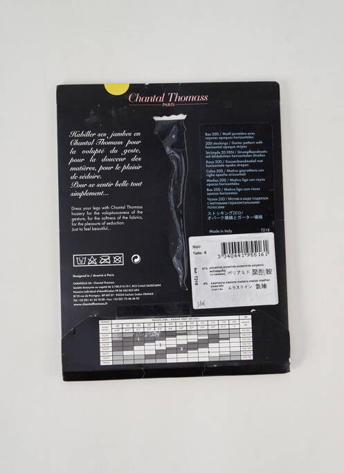 Colanți negru CHANTAL THOMASS femeie