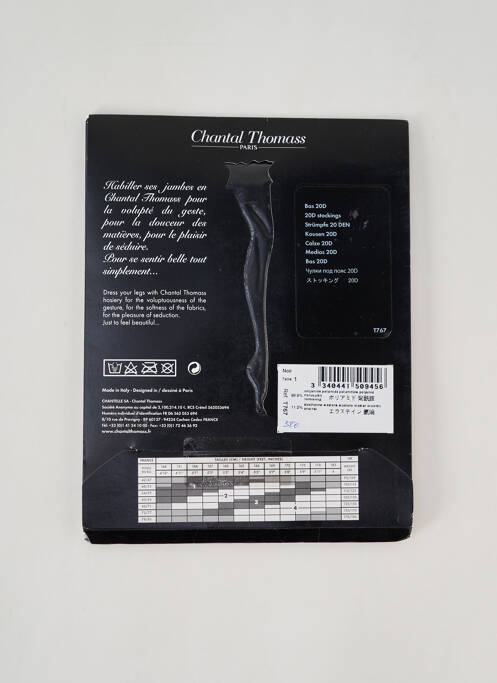 Colanți negru CHANTAL THOMASS femeie