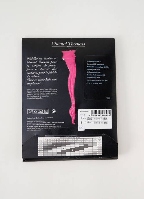 Colanți roz CHANTAL THOMASS femeie