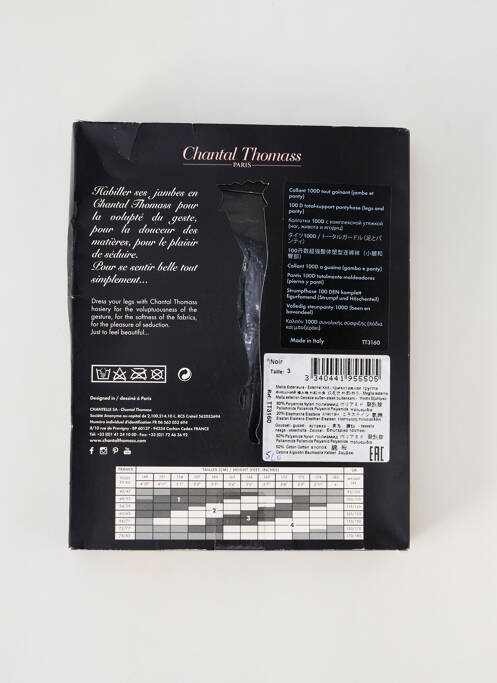 Colanți negru CHANTAL THOMASS femeie