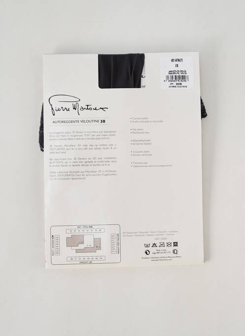 Colanți gri PIERRE MANTOUX femeie