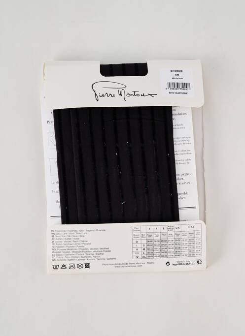 Colanți negru PIERRE MANTOUX femeie