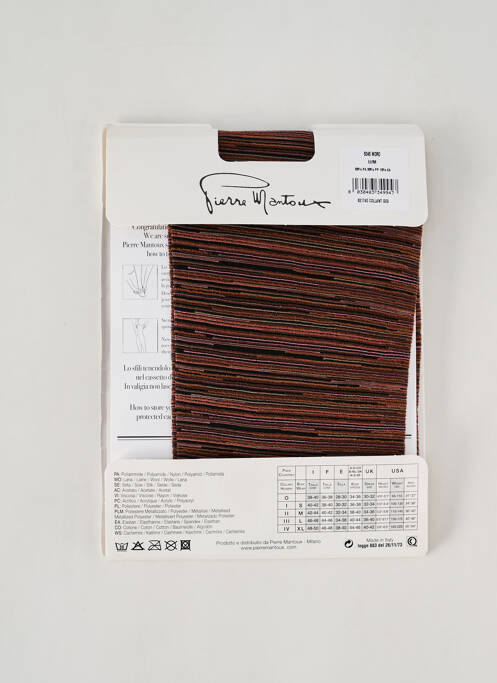 Colanți maro PIERRE MANTOUX femeie