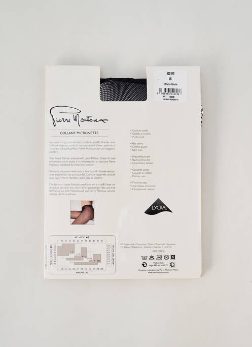 Colanți negru PIERRE MANTOUX femeie