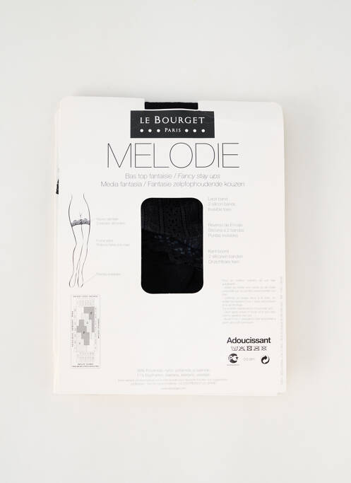 Colanți negru LE BOURGET femeie