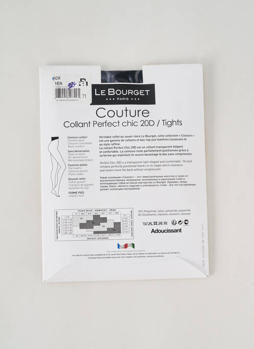 Colanți negru LE BOURGET femeie