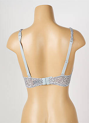Sutien efect material satinat top sutien modelat gri IMPLICITE femeie