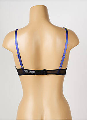 Sutien efect material satinat top sutien modelat negru PASSIONATA femeie