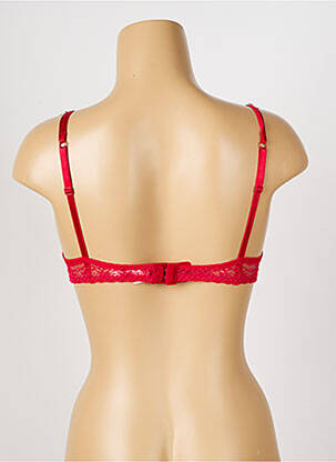 Sutien efect material satinat top sutien modelat roșu PASSIONATA femeie