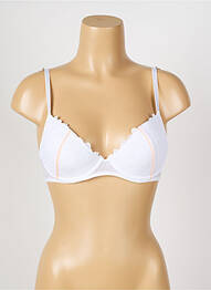 Sutien bretea multi poziție top sutien modelat alb PASSIONATA femme