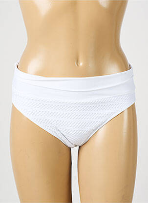 Chiloți de baie alb ANTIGEL femeie