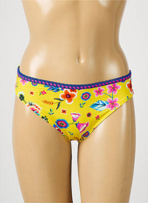 Chiloți de baie galben ANTIGEL femeie