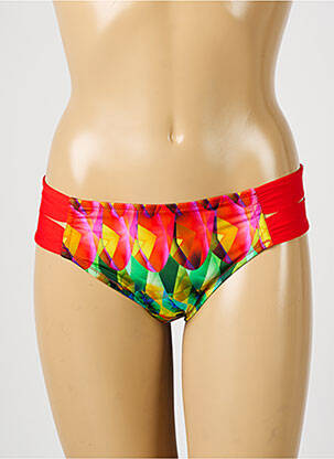 Chiloți de baie roșu ANTIGEL femeie