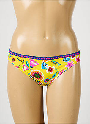 Chiloți de baie galben ANTIGEL femeie