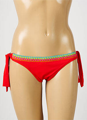 Chiloți de baie roșu ANTIGEL femeie