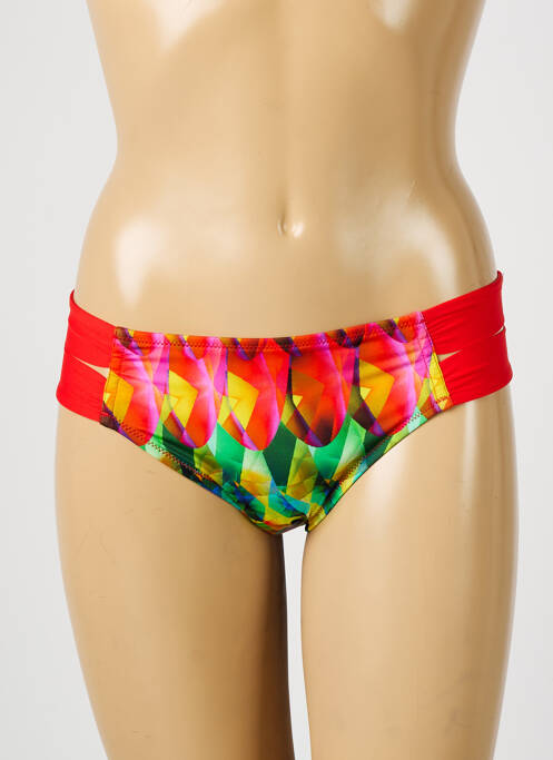 Chiloți de baie roșu ANTIGEL femeie