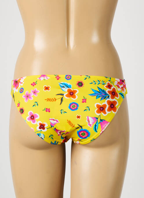 Chiloți de baie galben ANTIGEL femeie