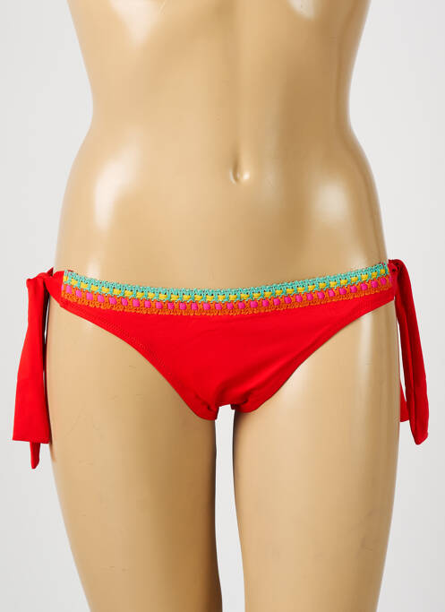 Chiloți de baie roșu ANTIGEL femeie