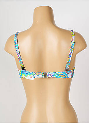 Sutien de costum de baie top sutien modelat top sutien modelat albastru ANTIGEL femeie