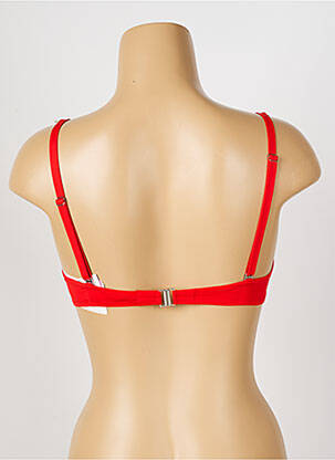 Sutien de costum de baie elasticitate top sutien modelat roșu ANTIGEL femeie