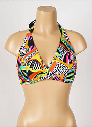 Sutien de costum de baie elasticitate negru ANTIGEL femeie
