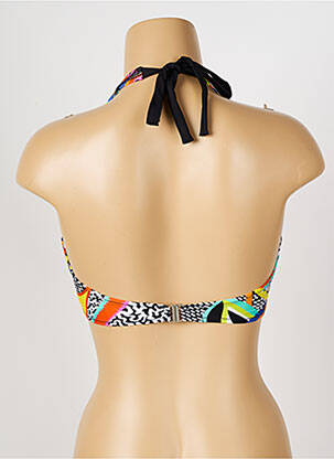 Sutien de costum de baie elasticitate negru ANTIGEL femeie