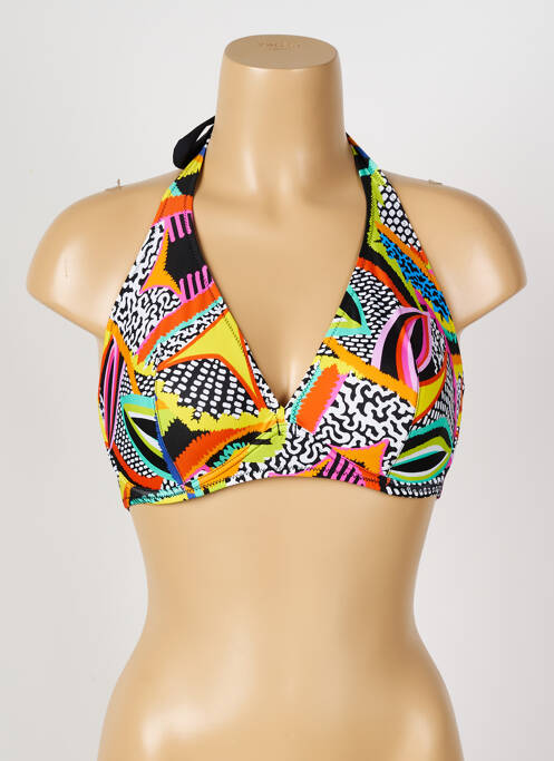 Sutien de costum de baie negru ANTIGEL femeie