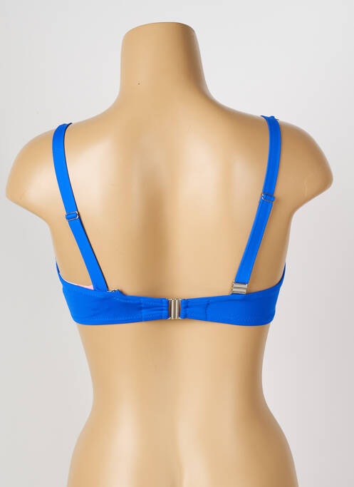 Sutien de costum de baie albastru ANTIGEL femeie