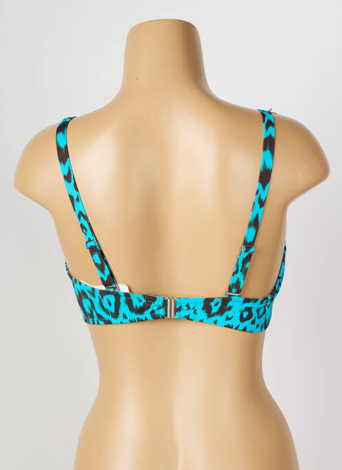 Sutien de costum de baie albastru ANTIGEL femeie