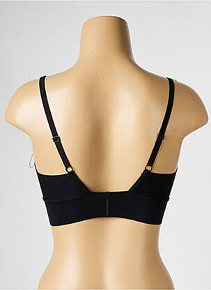 Sutien efect material satinat sutiene negru CHANTELLE femeie
