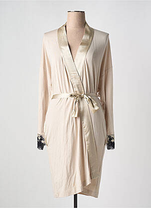 Halat de casă bej TWIN-SET SIMONA BARBIERI femeie