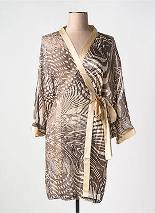 Halat de casă maro MARJOLAINE femeie