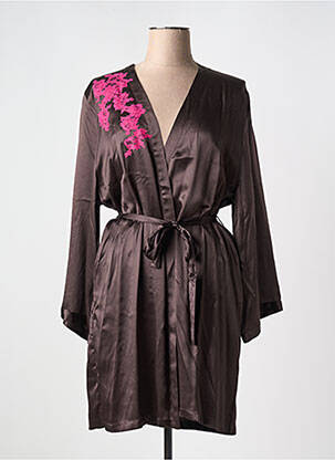 Halat de casă maro MARJOLAINE femeie