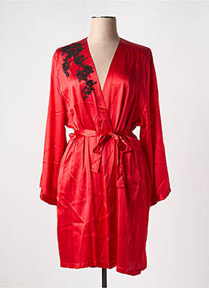 Halat de casă roșu MARJOLAINE femeie
