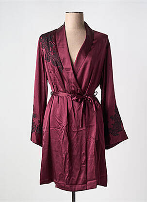 Halat de casă mâneci lungi violet MARJOLAINE femeie