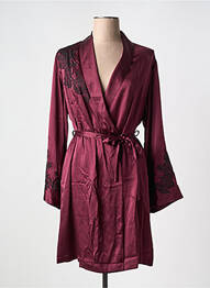 Halat de casă mâneci lungi violet MARJOLAINE femme