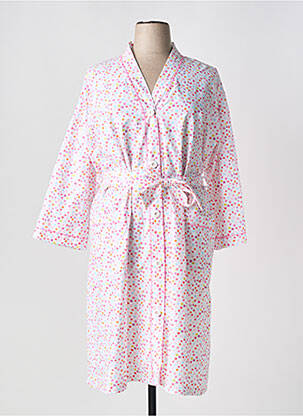 Cămașă de noapte imprimeu cu buline alb REGENCE femeie