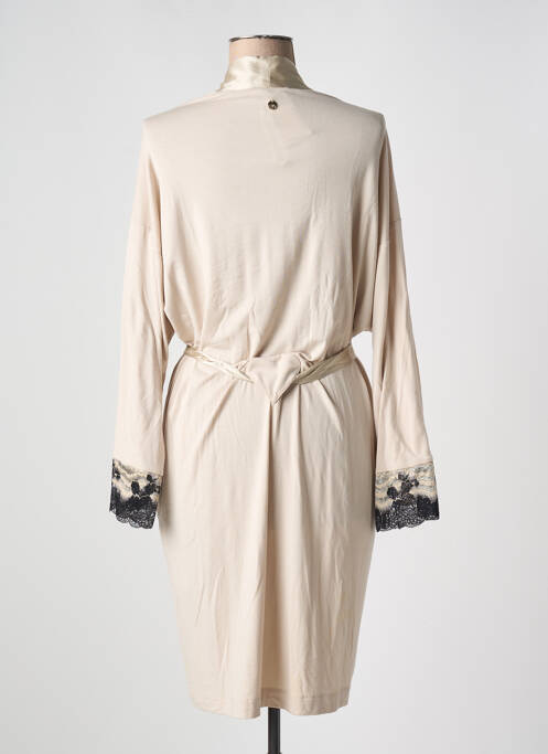 Halat de casă bej TWIN-SET SIMONA BARBIERI femeie