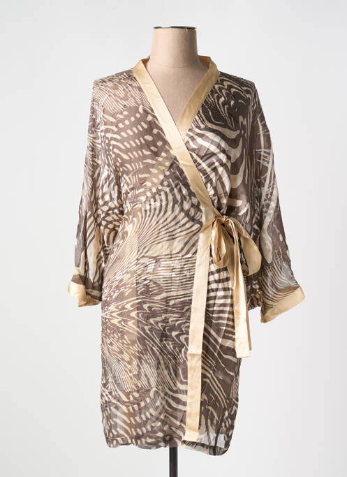 Halat de casă maro MARJOLAINE femeie