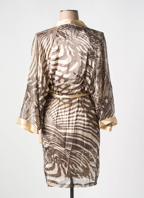 Halat de casă maro MARJOLAINE femeie