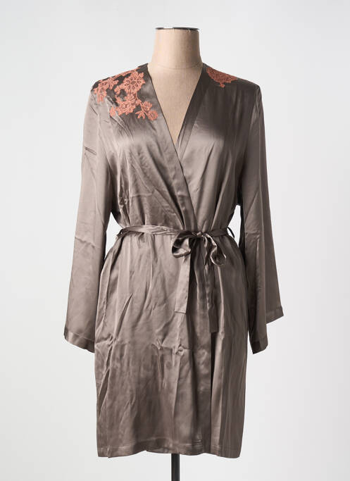 Halat de casă maro MARJOLAINE femeie