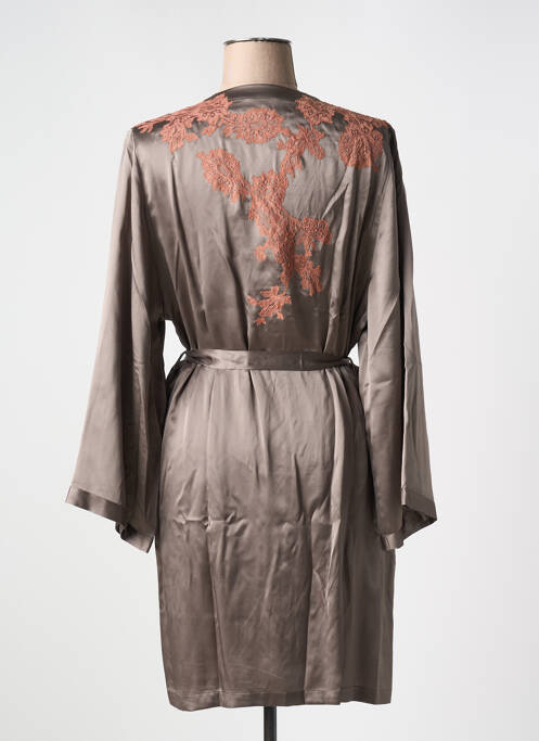 Halat de casă maro MARJOLAINE femeie